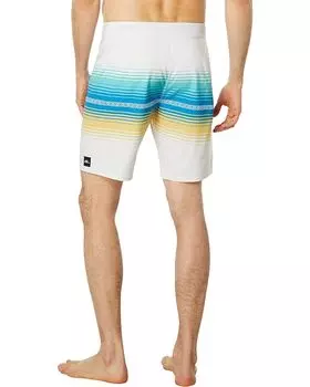 Шорты для плавания O'Neill Hyperfreak Heat Stripe Line 19" Boardshorts, кремовый