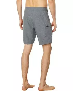 Шорты для плавания O'Neill Hyperfreak Heat Solid 19" Boardshorts, цвет Heather Grey