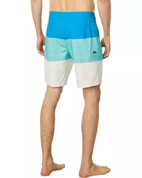 Шорты для плавания O'Neill Hyperfreak Heat Block 19" Boardshorts, цвет Aqua Wash