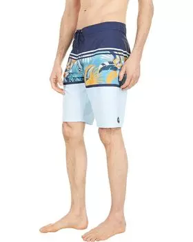 Шорты для плавания O'Neill Hyperfreak Heist Print Boardshorts, темно-синий