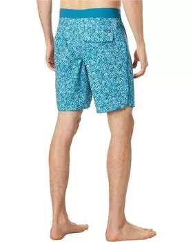 Шорты для плавания O'Neill Hyperfreak Mysto Scallop 19" Boardshorts, цвет Bay Blue