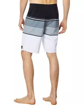 Шорты для плавания O'Neill Lennox Stripe 21" Boardshorts, белый