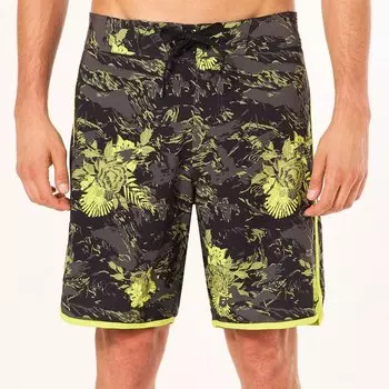 Шорты для плавания Oakley Palm Florals RC 19” Swimming Shorts, зеленый