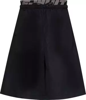 Шорты для плавания Off-White Indus Elastic Surfer Swimshorts 'Black', черный