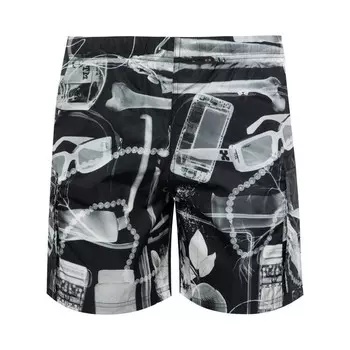 Шорты для плавания Off-White X-Ray Cargo Swim Shorts, черный