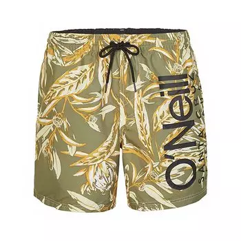 Шорты для плавания Oneill Cali Floral 16, зеленый