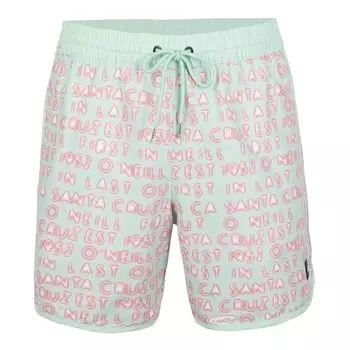Шорты для плавания Oneill Scallop Neon 16, розовый