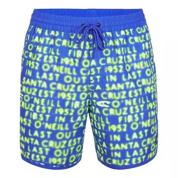 Шорты для плавания Oneill Scallop Neon 16, синий