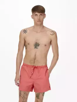 Шорты для плавания ONLY & SONS "ONSTED LIFE SWIM SHORT GW 1832", цвет Porcelain Rose
