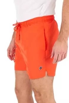 Шорты для плавания - Оранжевые - Однотонные SUPERDRY, оранжевый