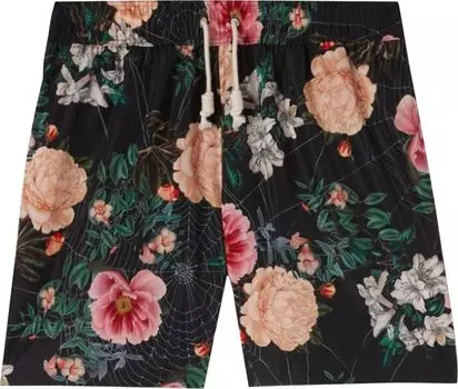 Шорты для плавания Palm Angels Spring Swimshort 'Black/Multicolor', черный