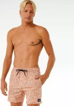 Шорты для плавания Party Pack Volley Rip Curl, абрикос
