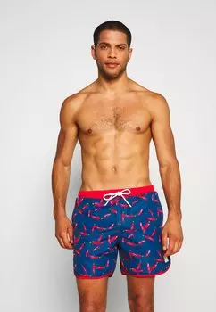 Шорты для плавания Pattern Retro Swim Urban Classics, синий