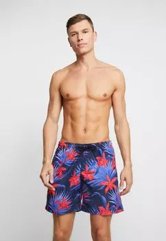 Шорты для плавания Pattern Urban Classics, цвет blue/red