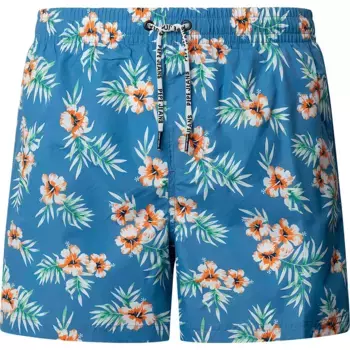 Шорты для плавания Pepe Jeans Hibiscus, синий
