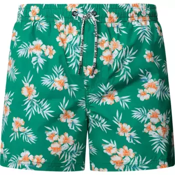 Шорты для плавания Pepe Jeans Hibiscus, зеленый