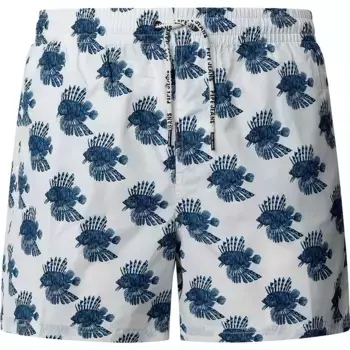 Шорты для плавания Pepe Jeans Pinfish, белый