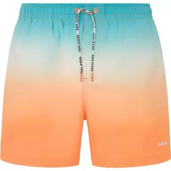 Шорты для плавания Pepe Jeans Tie Dye, оранжевый