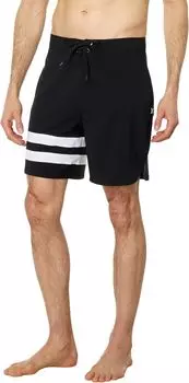 Шорты для плавания Phantom-Eco Block Party 18 дюймов Hurley, черный