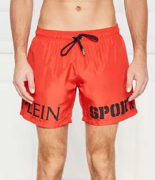 Шорты для плавания Plein Sport Regular Fit, красный