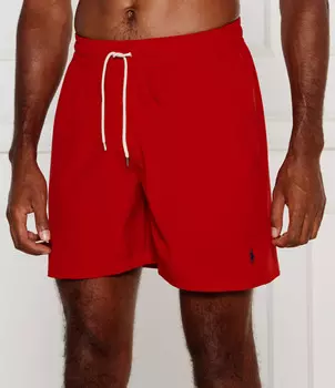 Шорты для плавания POLO RALPH LAUREN Regular Fit, красный