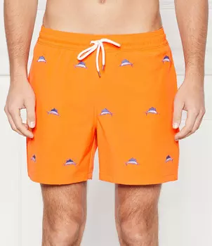 Шорты для плавания POLO RALPH LAUREN Regular Fit, оранжевый