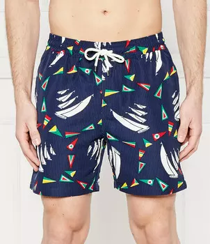 Шорты для плавания POLO RALPH LAUREN Regular Fit, темно-синий