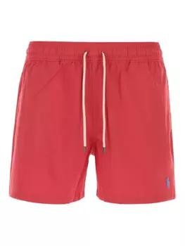 Шорты для плавания Polo Ralph Lauren SLFTRAVELER-MID-TRUNK, красный
