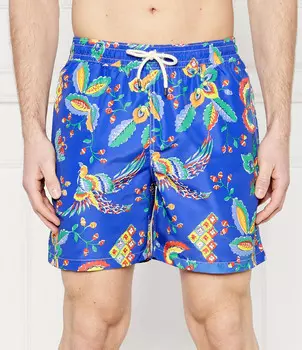 Шорты для плавания POLO RALPH LAUREN TRAVELER Regular Fit, синий
