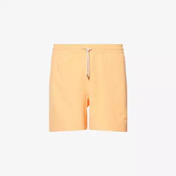 Шорты для плавания Polo Ralph Lauren Traveler с двумя карманами, оранжевый