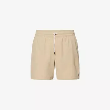 Шорты для плавания Polo Ralph Lauren Traveler с двумя карманами, бежевый