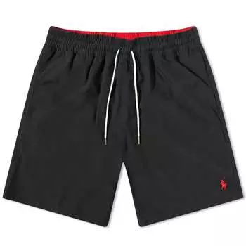 Шорты для плавания Polo Ralph Lauren Traveler, черный