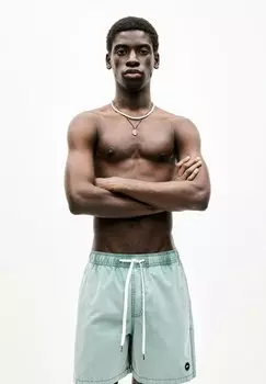 Шорты для плавания PULL&BEAR, бирюзовый