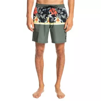 Шорты для плавания Quiksilver Division 17 NB, зеленый