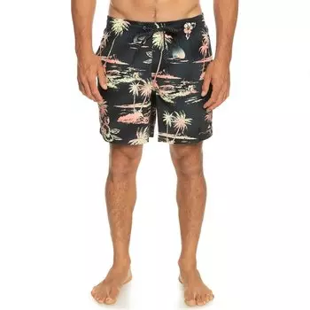 Шорты для плавания Quiksilver Everyday Mix Volley 17, черный