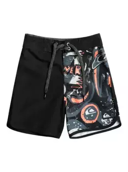 Шорты для плавания Quiksilver "Everyday Scallop 12 дюймов", черный