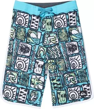 Шорты для плавания Quiksilver Everyday Scallop 17" Boardshorts, цвет River Blue