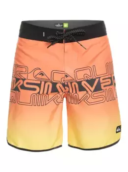 Шорты для плавания Quiksilver "Everyday Scallop 19"", цвет Fresh Salmon