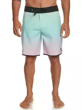 Шорты для плавания Quiksilver "Everyday Scallop 19"", цвет River Blue