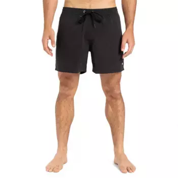 Шорты для плавания Quiksilver Everyday Solid Volley 15, черный