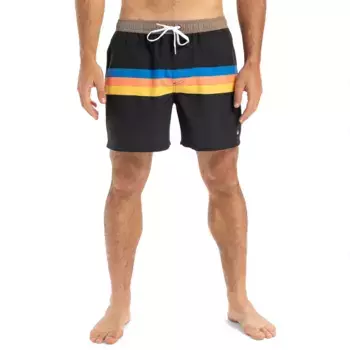 Шорты для плавания Quiksilver Everyday Straight Volley 15, черный