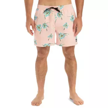 Шорты для плавания Quiksilver Everyday Straight Volley 15, розовый