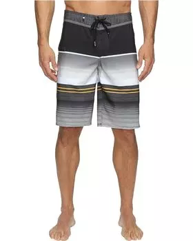 Шорты для плавания Quiksilver Everyday Stripe Vee 21", цвет Tarmac 1