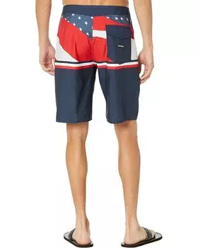 Шорты для плавания Quiksilver Everyday USA 20" Boardshorts, цвет Navy Blazer
