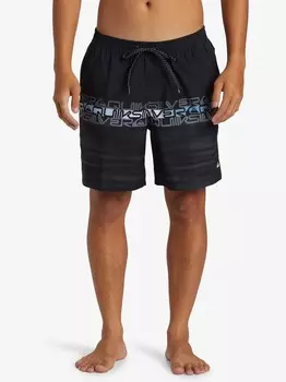 Шорты для плавания Quiksilver EVERYDAY WORDBLOCK VOLLEY 17, черный