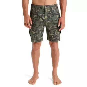 Шорты для плавания Quiksilver Half Jam Cargo 19, зеленый