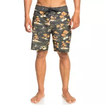 Шорты для плавания Quiksilver Hempstretch 69, красный