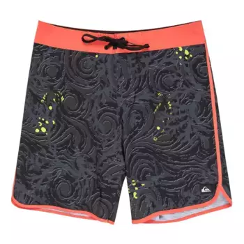 Шорты для плавания Quiksilver Highline Scallop 19, черный