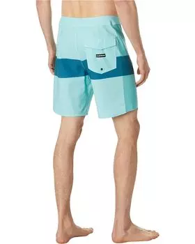 Шорты для плавания Quiksilver Highlite Arch 19" Boardshorts, цвет Angel Blue 2