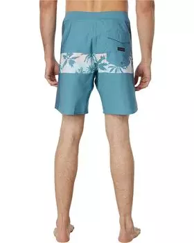 Шорты для плавания Quiksilver Highlite Arch 19" Boardshorts, цвет Captains Blue